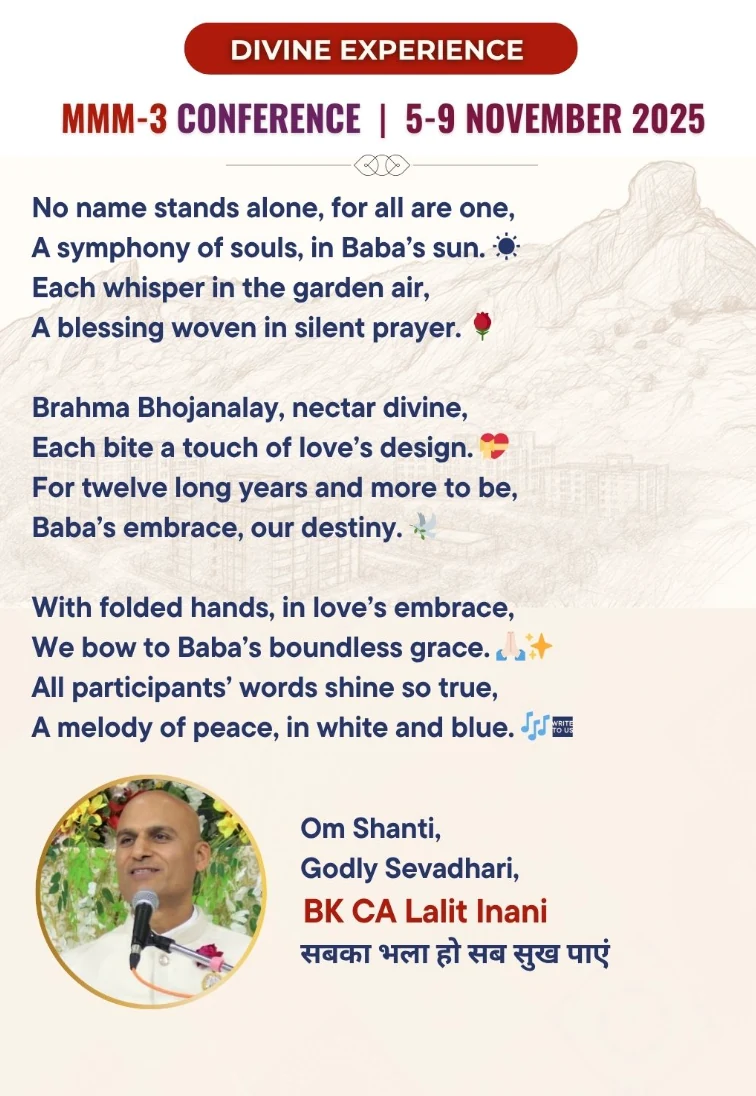 3rd edition · concluded — “Divine Experience”